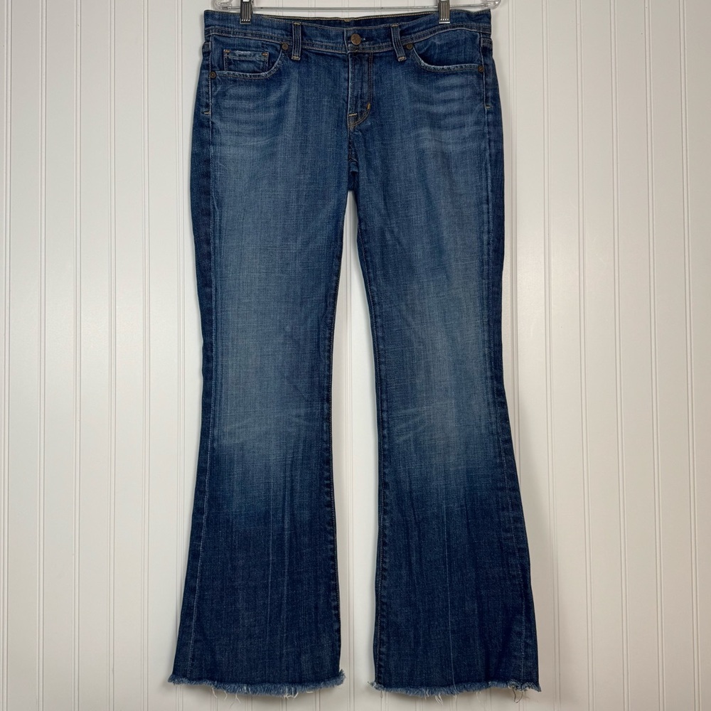 Citizens of Humanity Jeans Women's 31 Ingrid #002 Stretch Low Waist Flare‎ Y2K